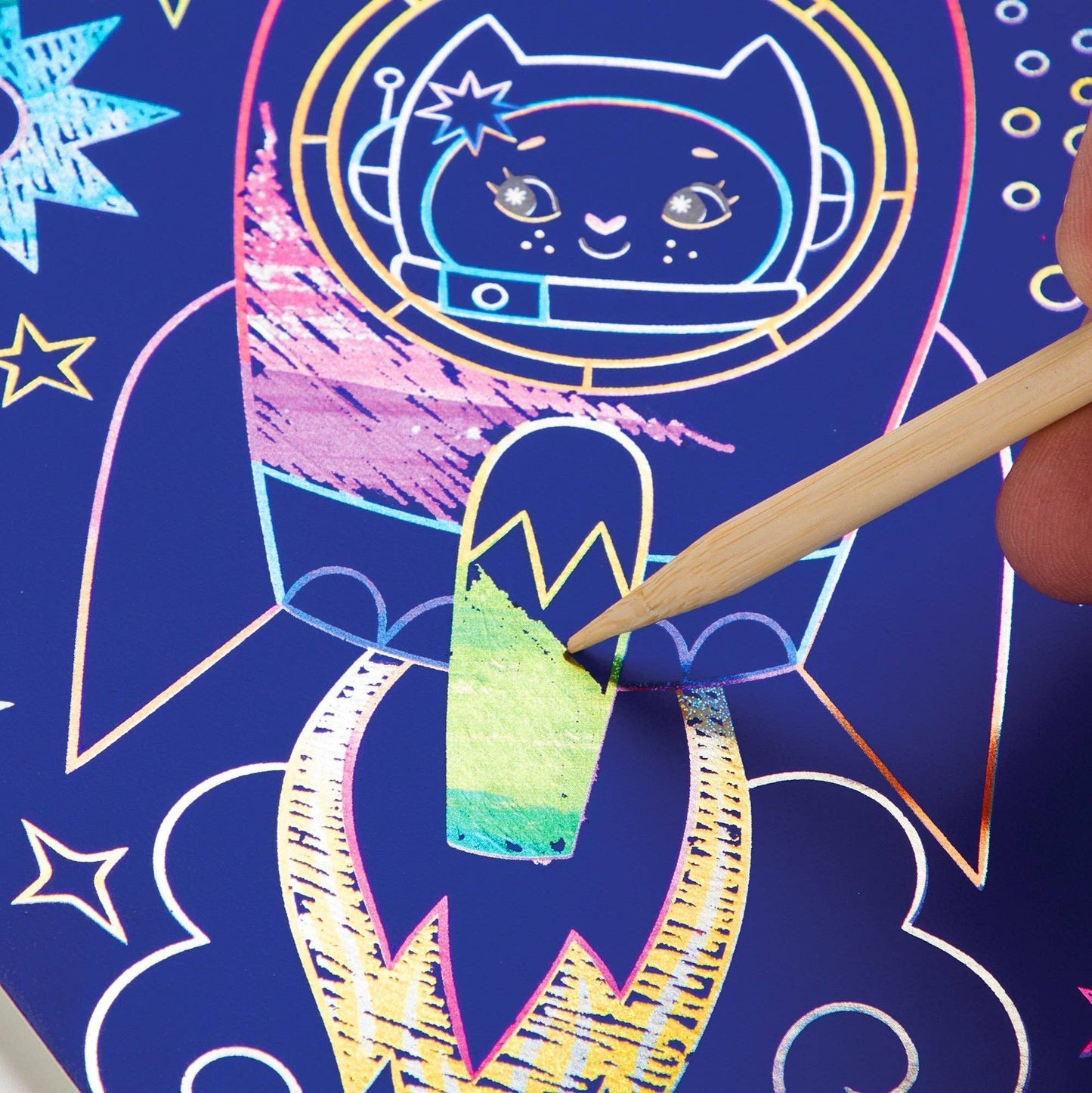 Chronicle Books - Cosmic Galaxy Scratch Magic