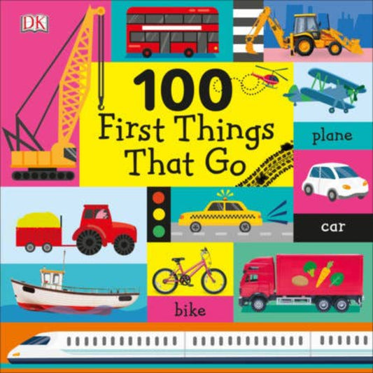 a board book called 100 things that go