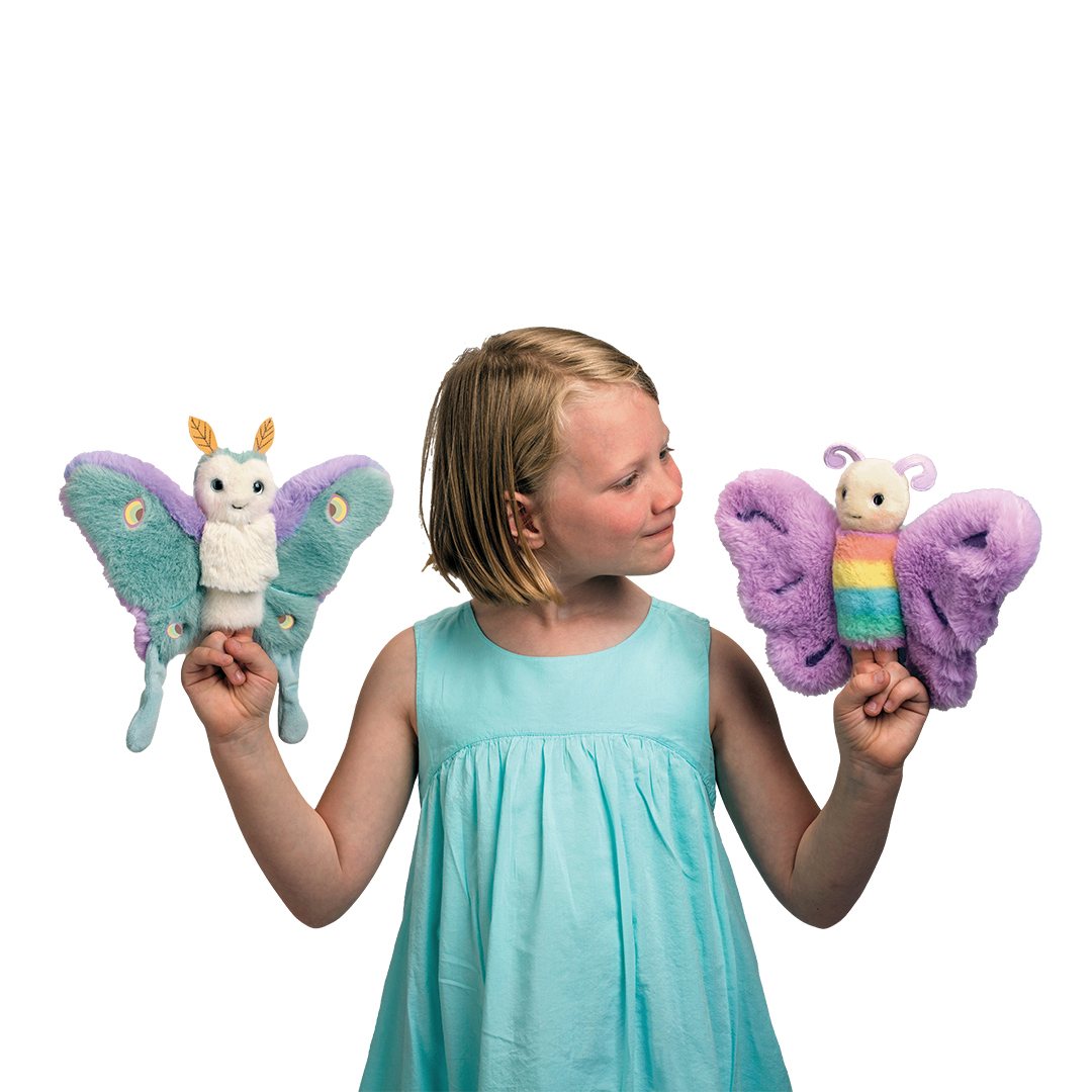 Douglas Toys - Annabel Butterfly Puppet Plush