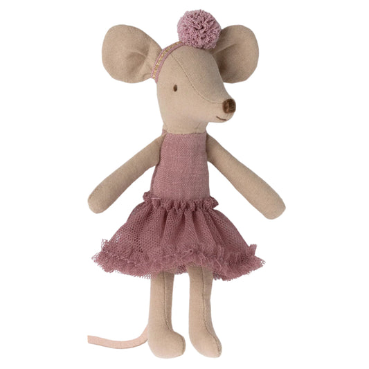 Maileg Ballerina Mouse, Big Sister - Heather