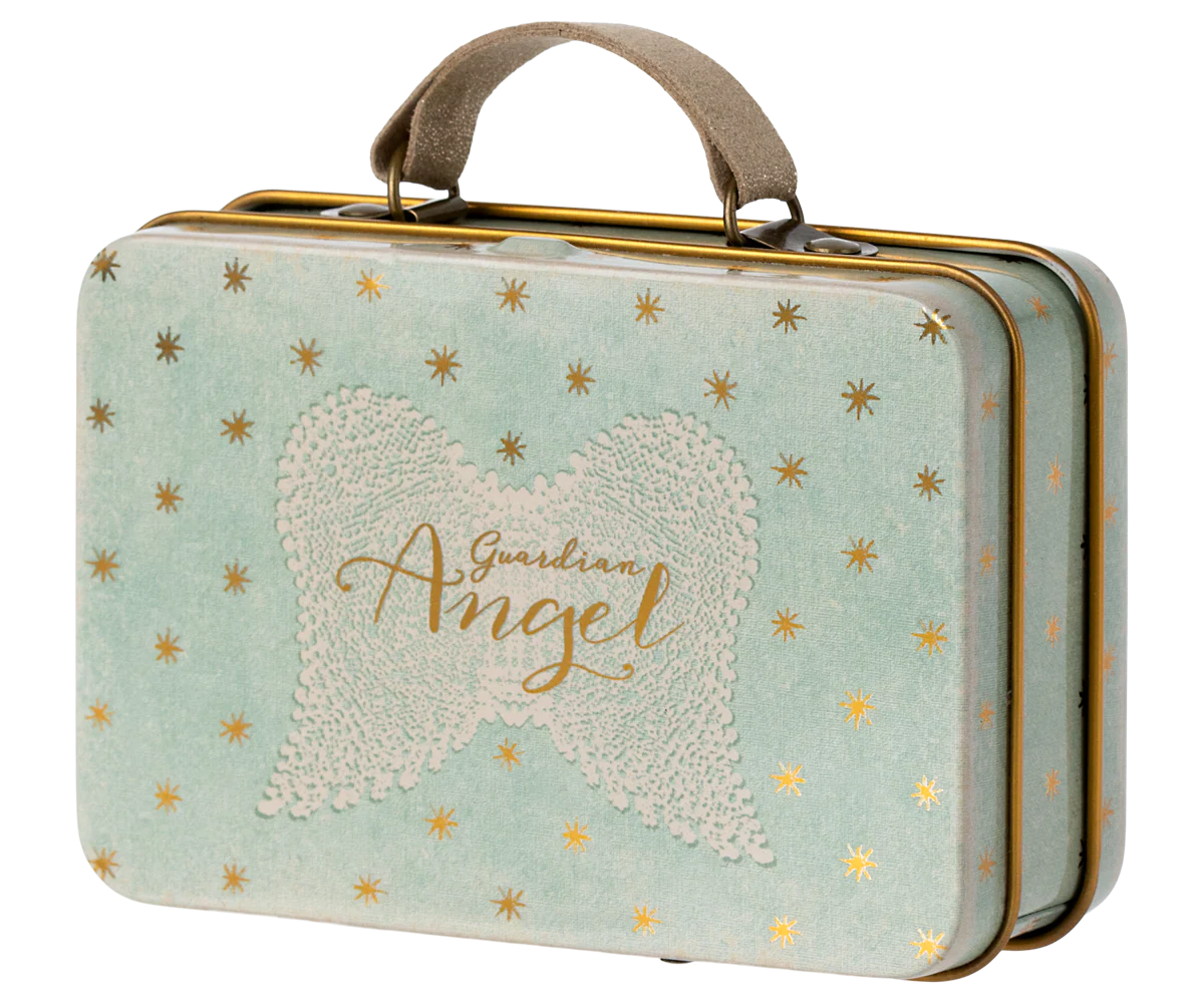 Maileg - Small Metal Suitcase - Angel Print
