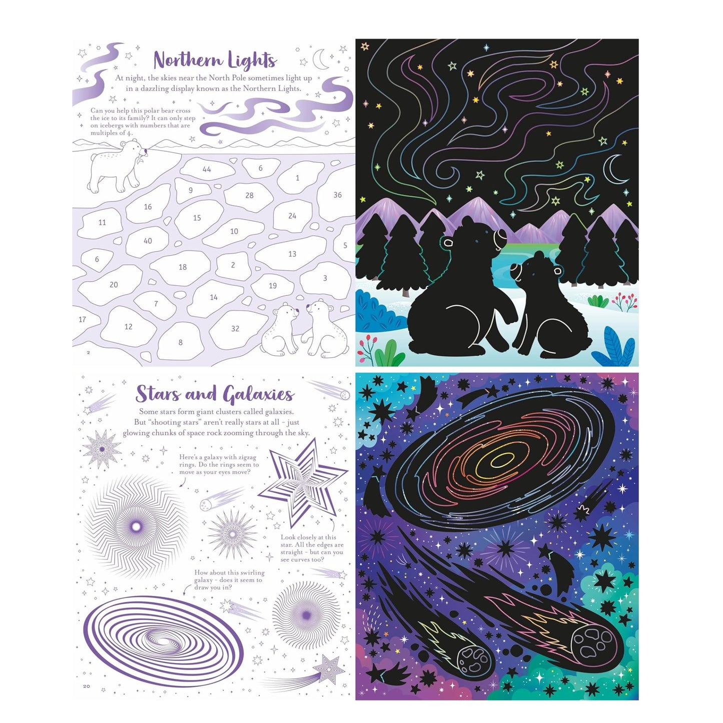 HarperCollins - Scratch Activities Night Sky