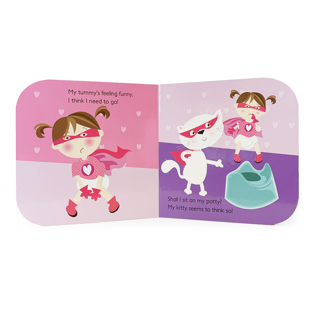 Potty Superhero Girl Board Book