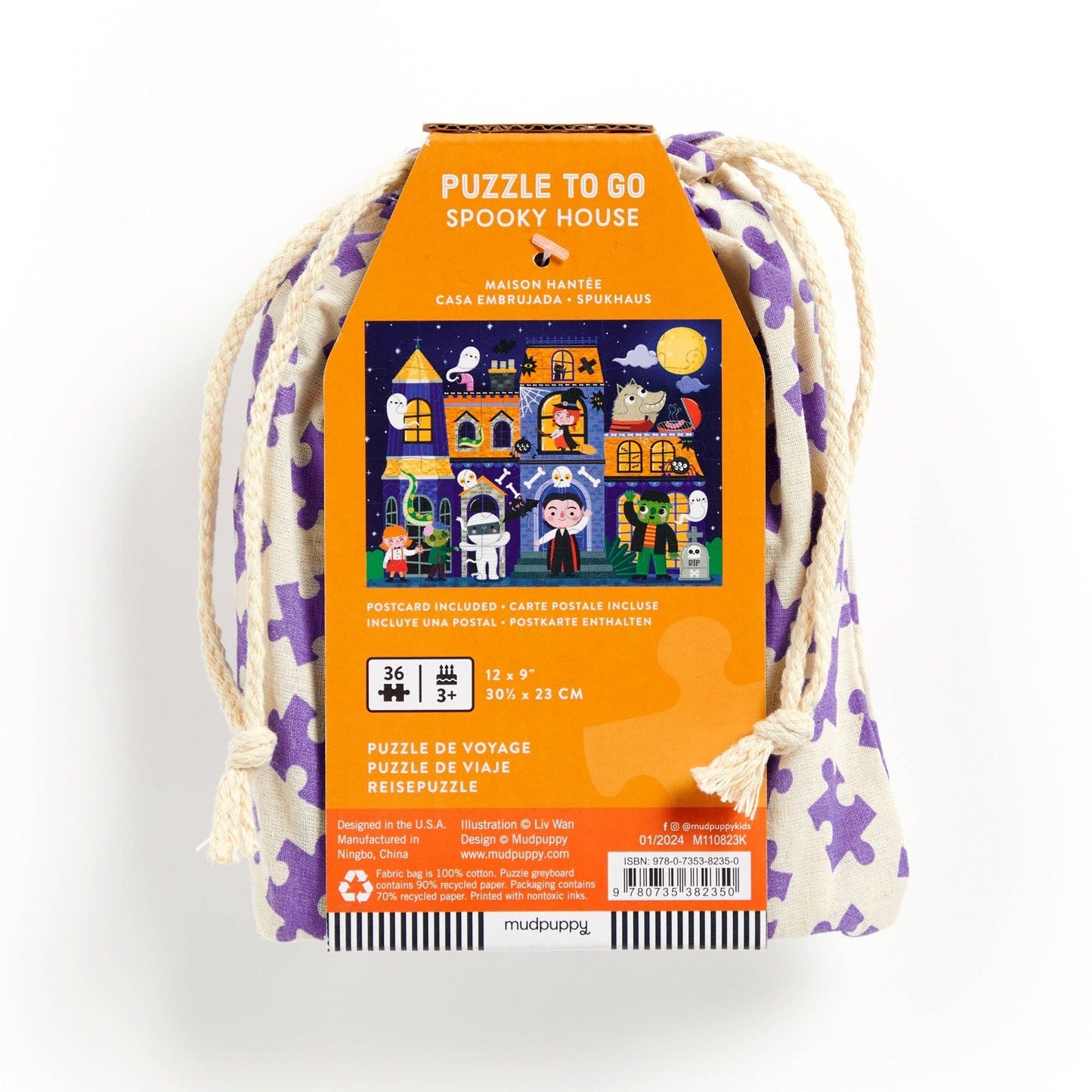 Chronicle Books - Spooky House Halloween Puzzle to Go