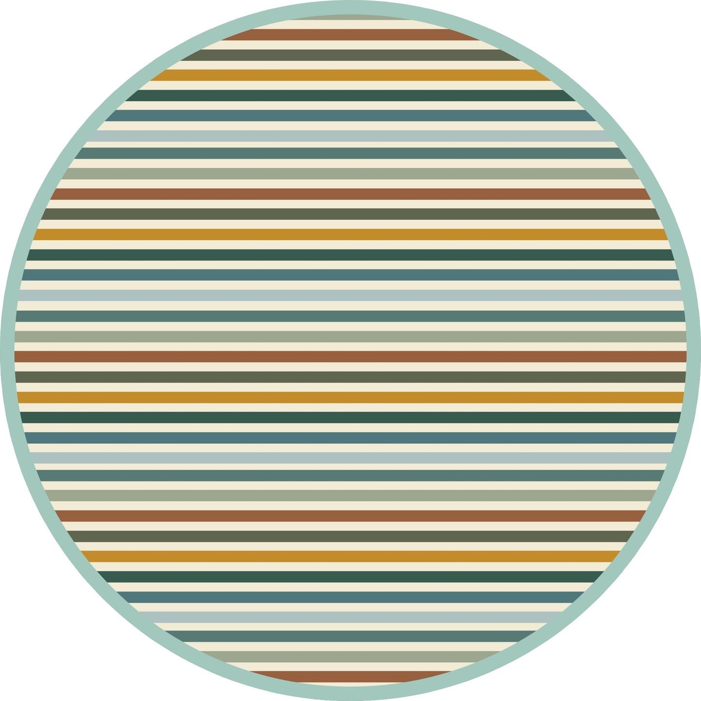 Autumn Stripes Relaxed Bamboo Lounge Pajama Pants