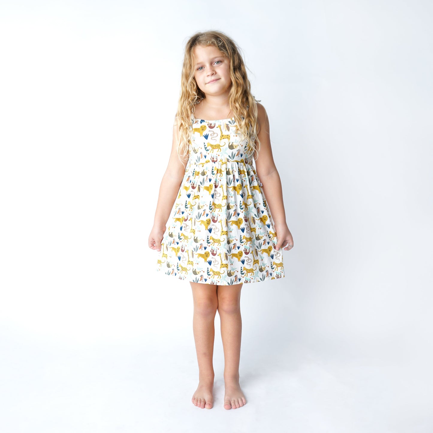 Jungle Friends Bamboo Sundress