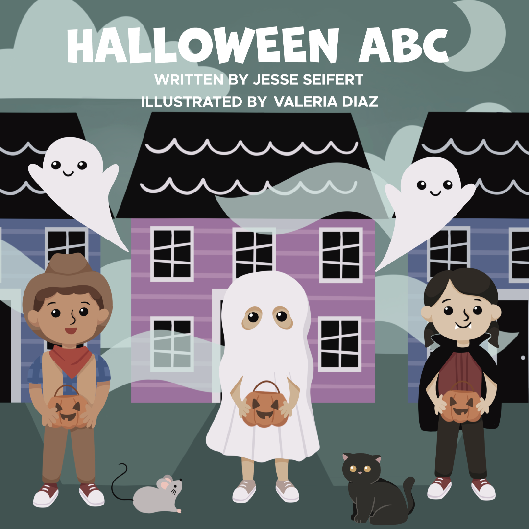 Lucy's Room Halloween ABC Board Book