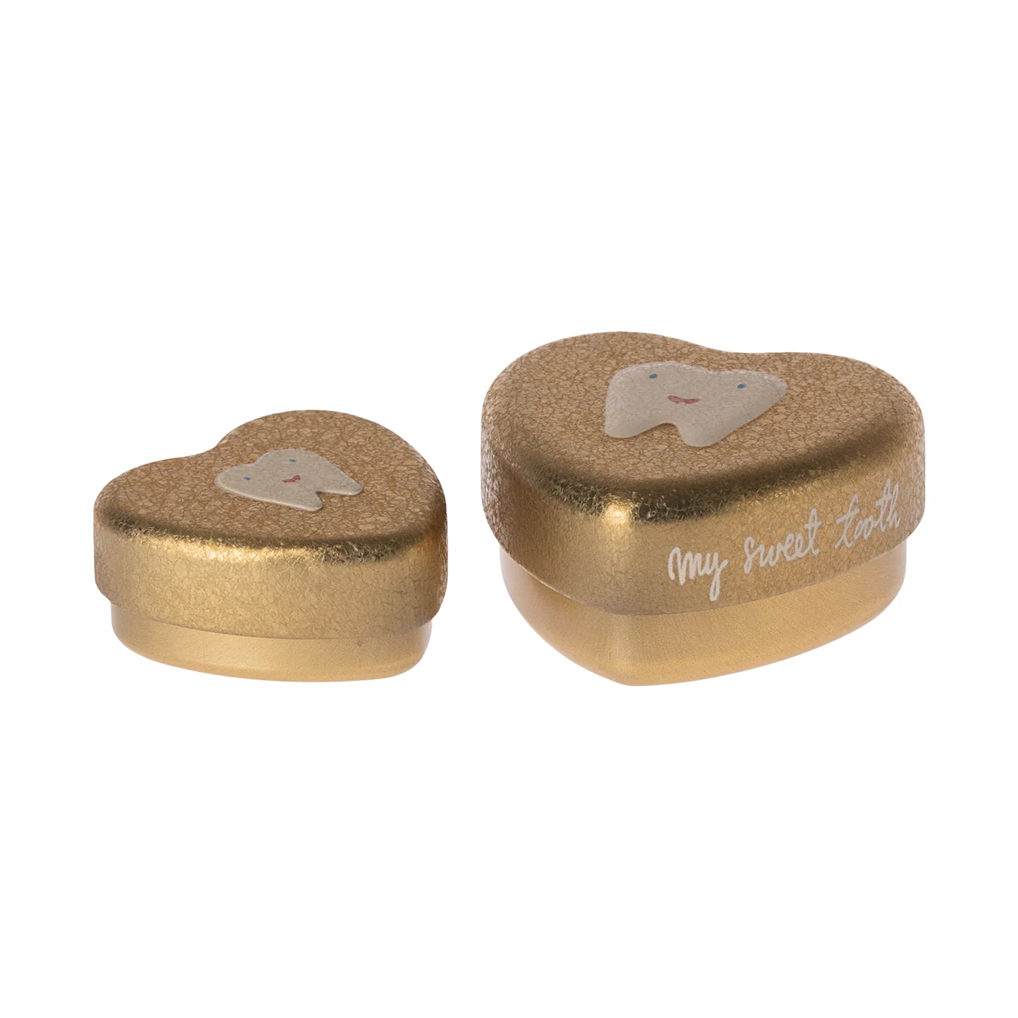 Maileg Tooth Box, Small 2 pcs - Gold
