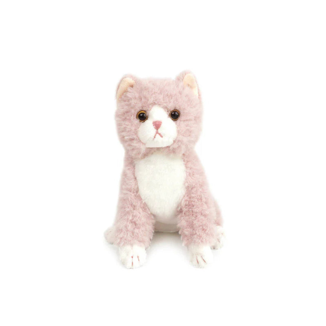 light pink cat stuffed animal