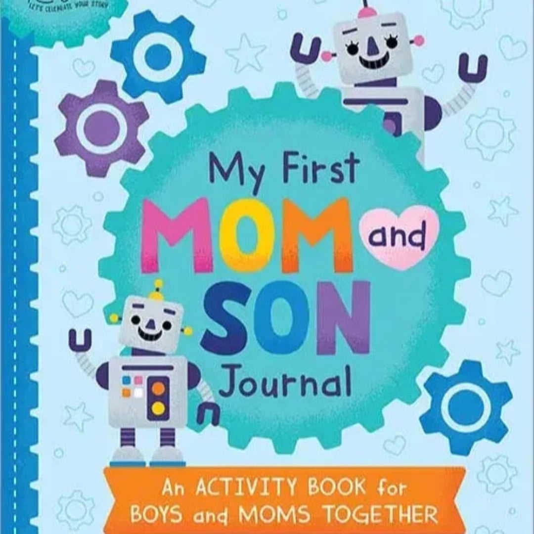 Soft cover first journal for mom and son