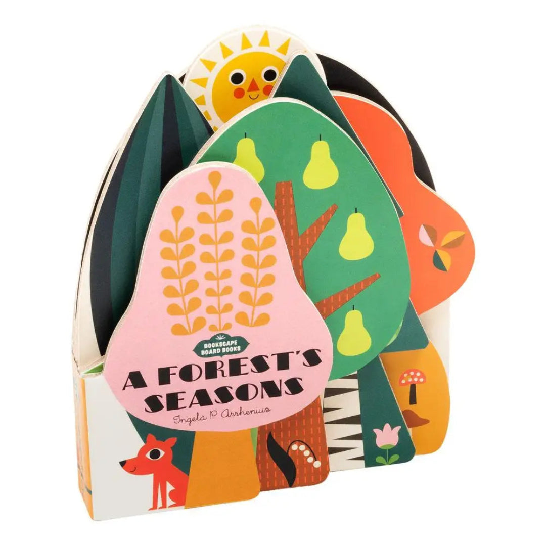 a bookscape board book called a forest's seasons