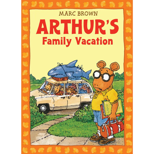 Arthur and his family loading into a car to go on vacation