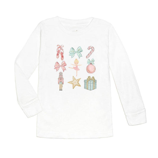 Sweet Wink - Nutcracker Cutie Christmas Long Sleeve Shirt - Kids Clothing