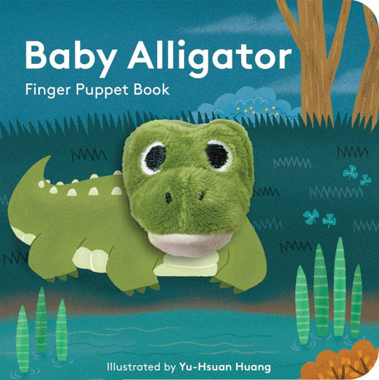 alligator finger puppet book
