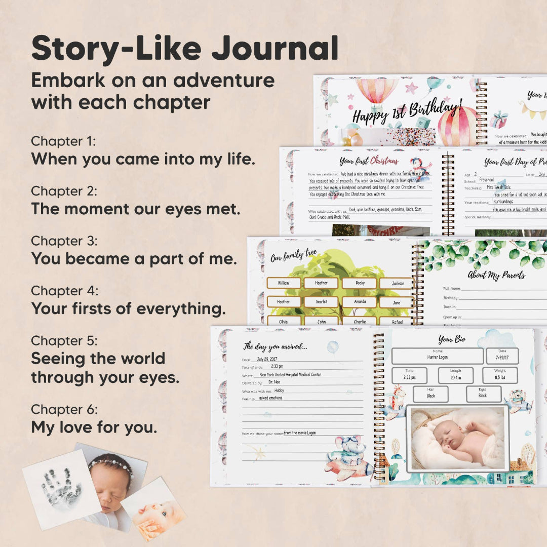 my baby's first years modern memory book