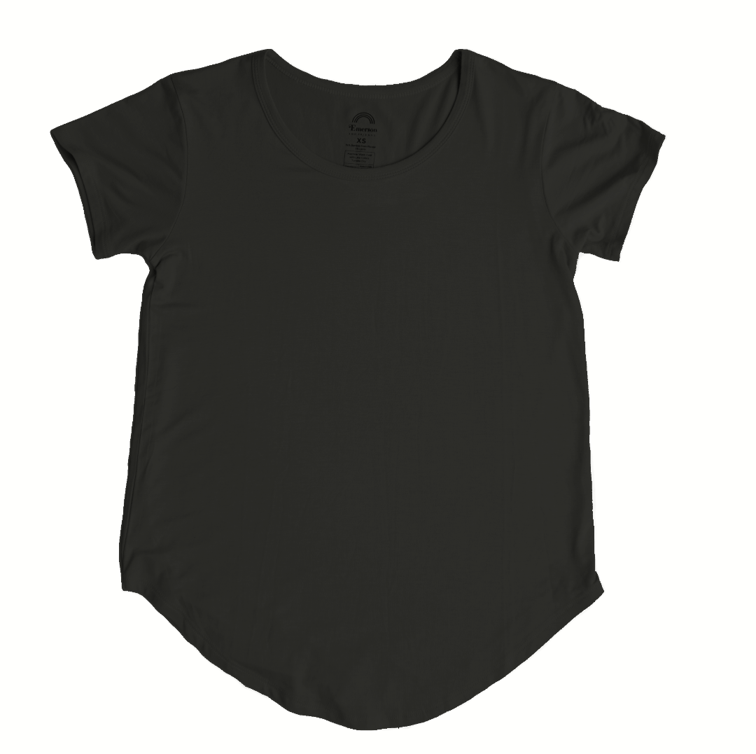 the black women's top.