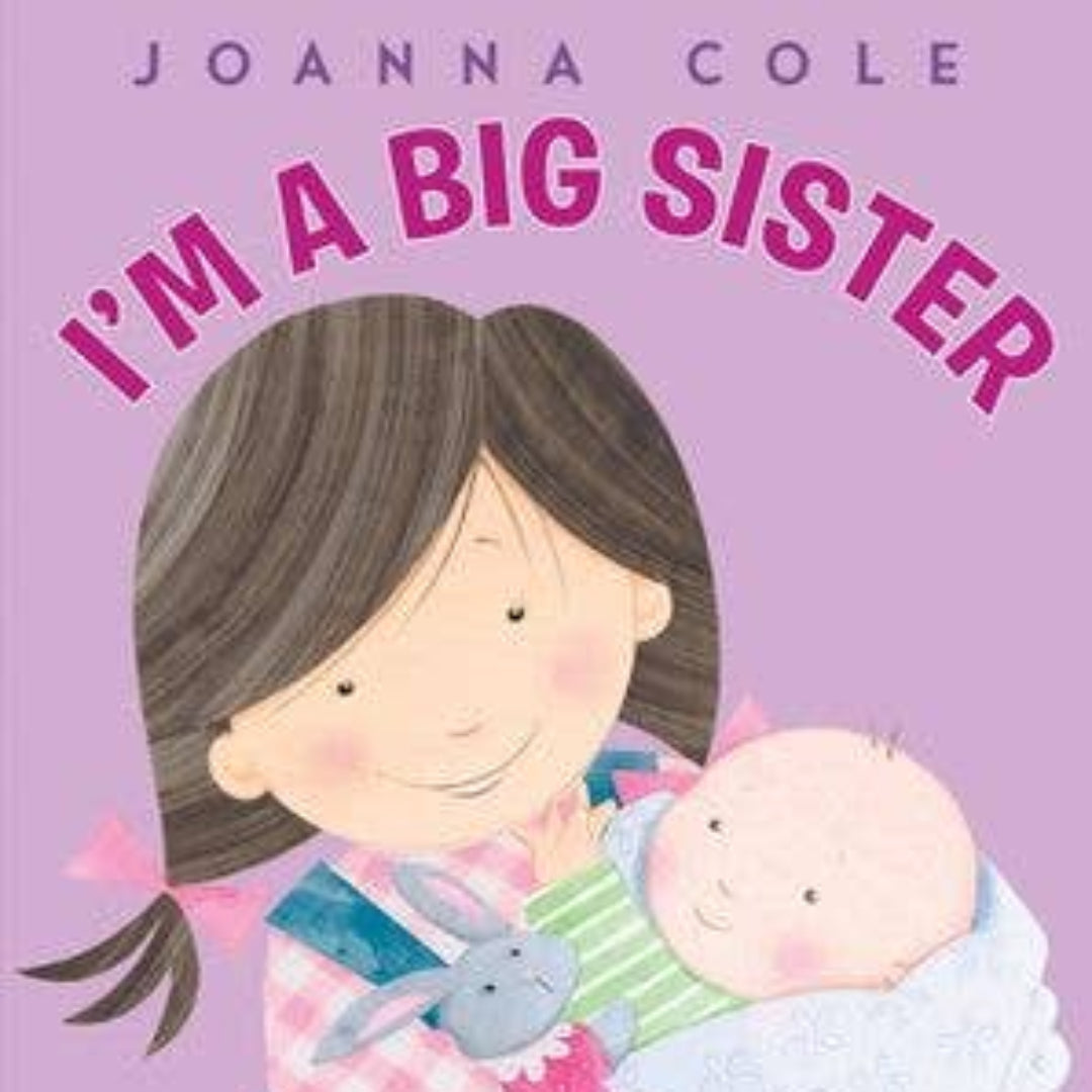 purple book about becoming a big sister