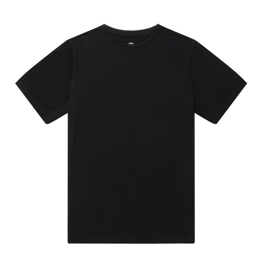 the black unisex tee.