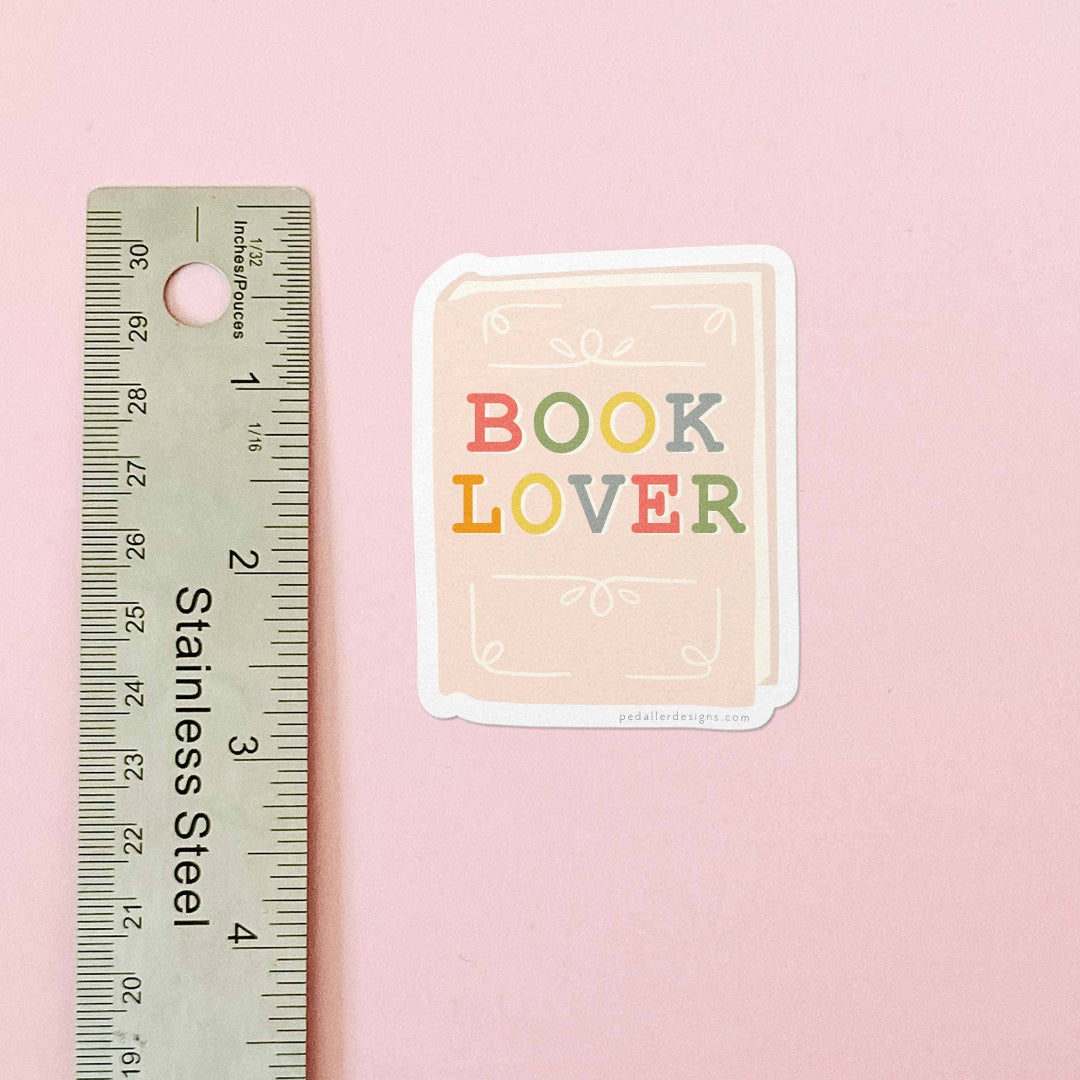 Book Lover Vinyl Sticker