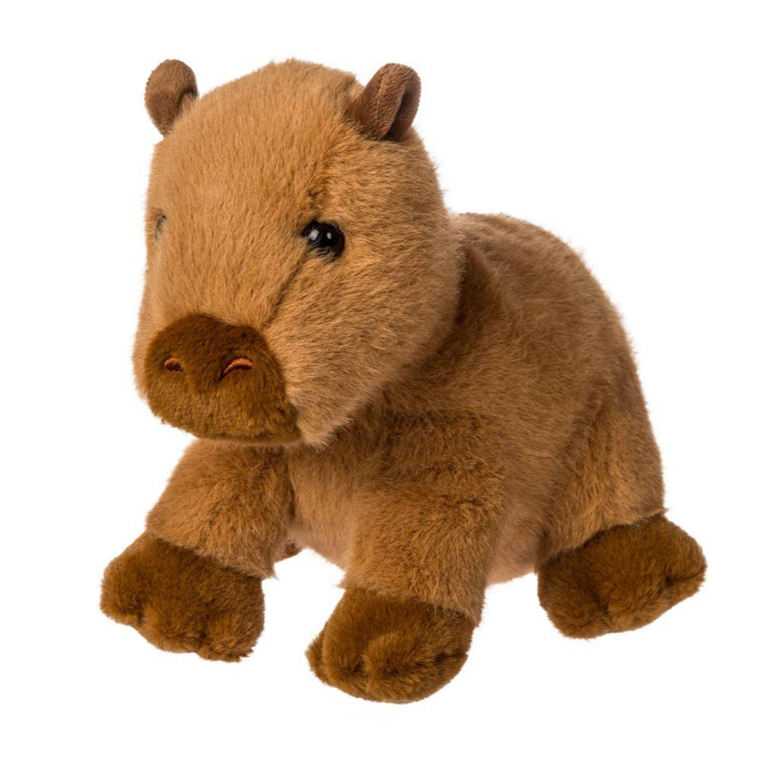 brown capybara stuffed toy
