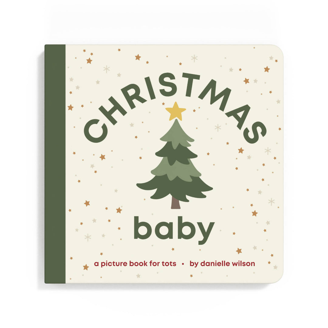 a baby board book about christmas