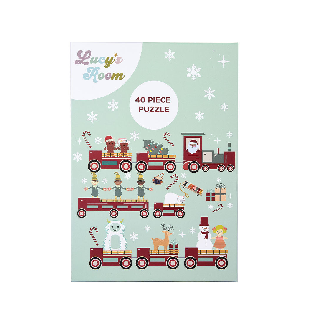 Lucy's Room Christmas Train Puzzle