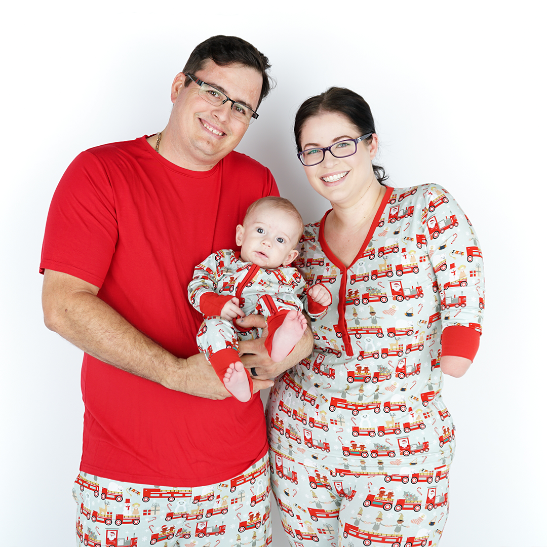 Christmas Train Bamboo Women's Top
