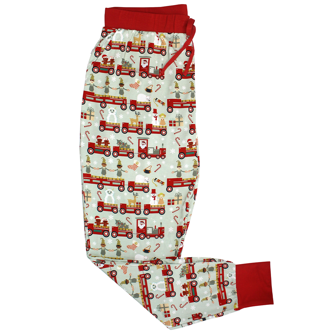 Womens christmas best sale jogger pajama pants
