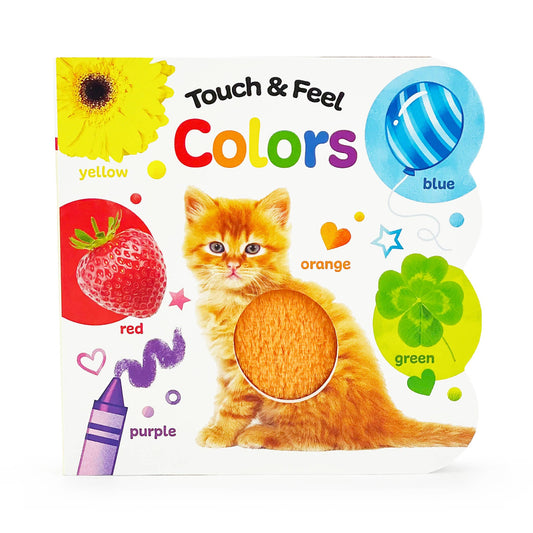 touch and feel book about colors