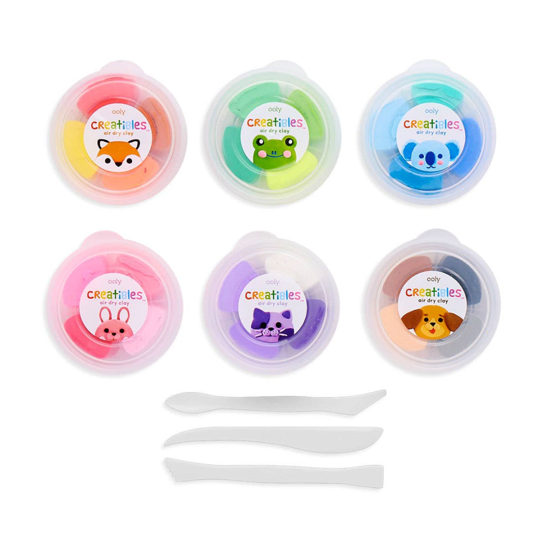 creatibles deluxe air dry clay kit