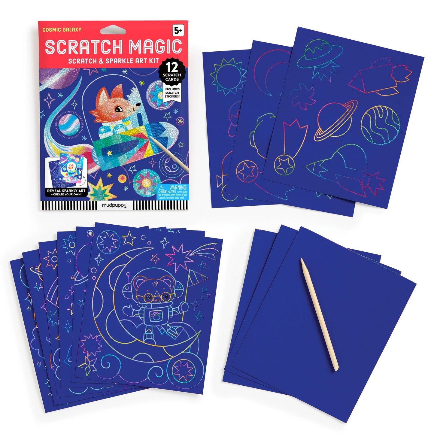 Chronicle Books - Cosmic Galaxy Scratch Magic