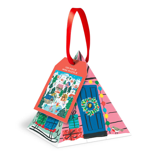 Chronicle Books - Alpine Cottage Puzzle Ornament