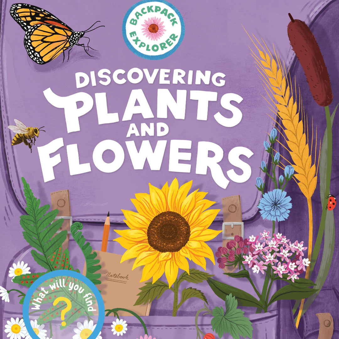 a book about discovering plants and flowers