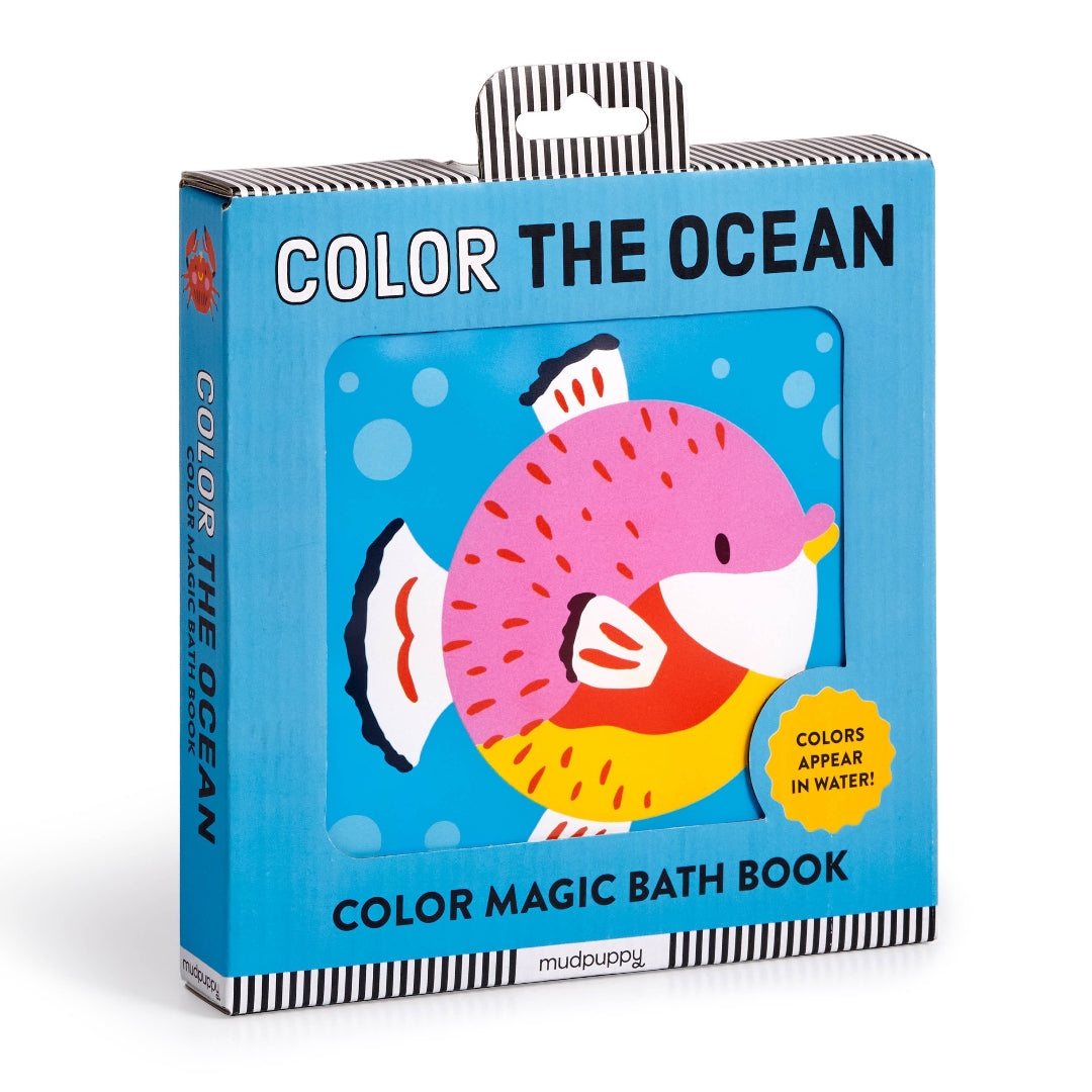 color magic bath book thats ocean themed and changing color when in water