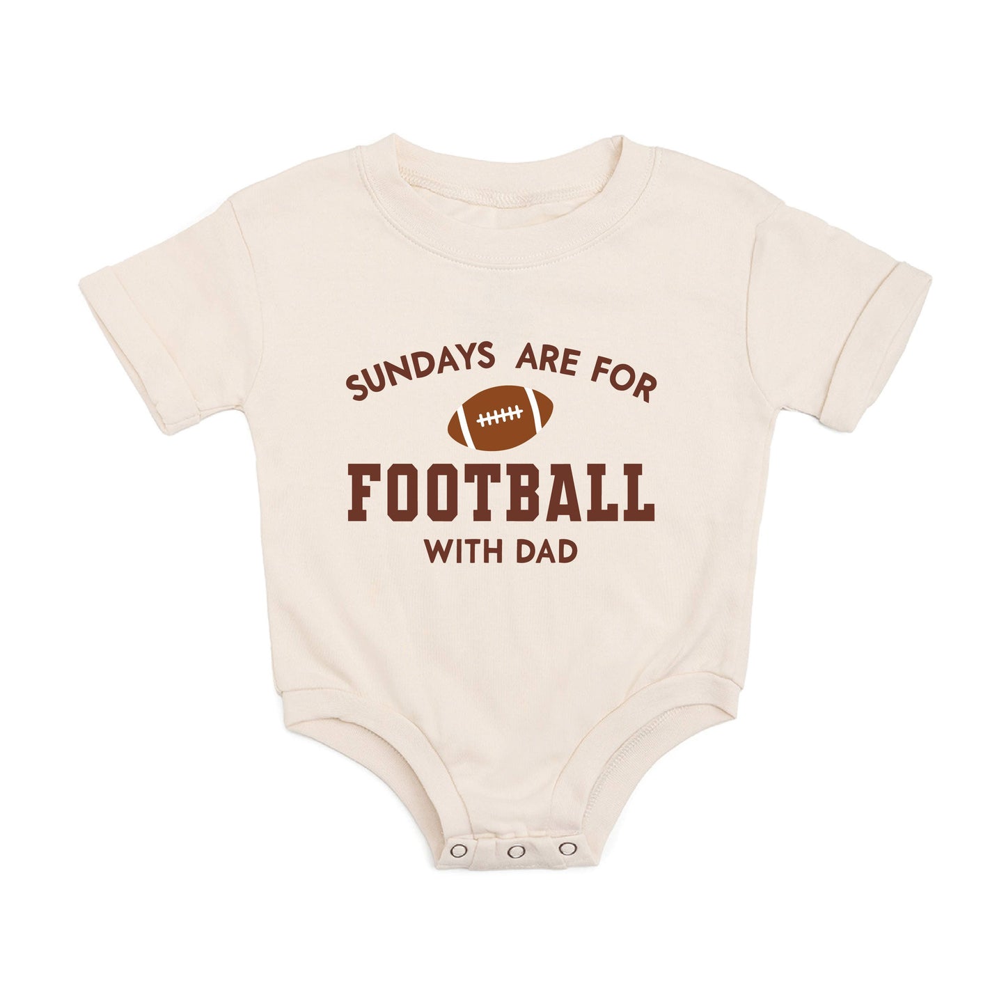 Sweet Wink - Sundays Are For Football Short Sleeve Romper - Baby Clothing