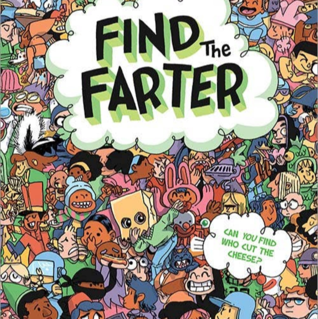 a look and find book called find the farter
