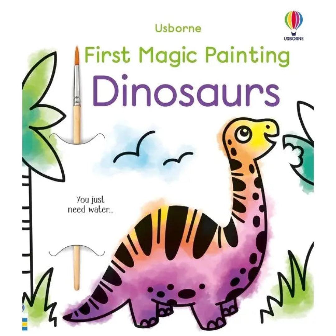 kids first painting book thats dinosaur themed