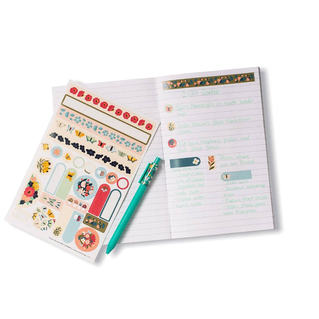 Garden Journaling Sticker Sheet