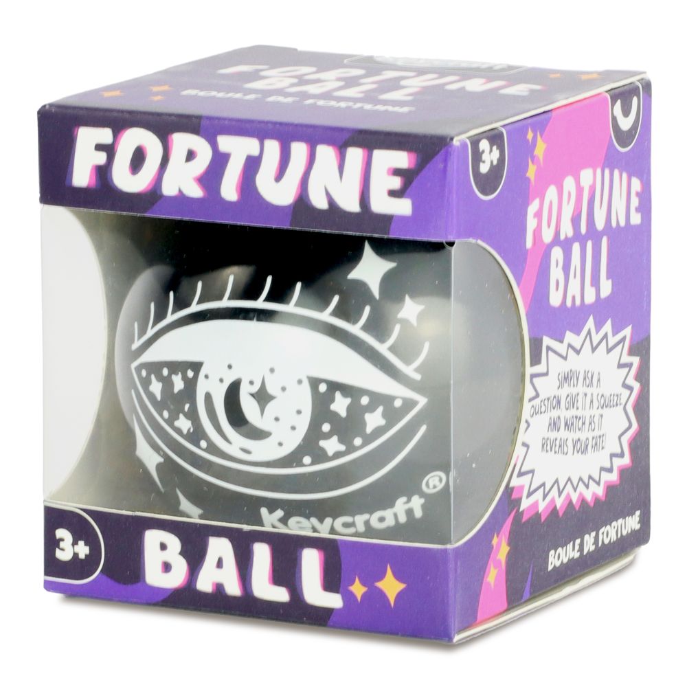 Squeezable fortune telling ball