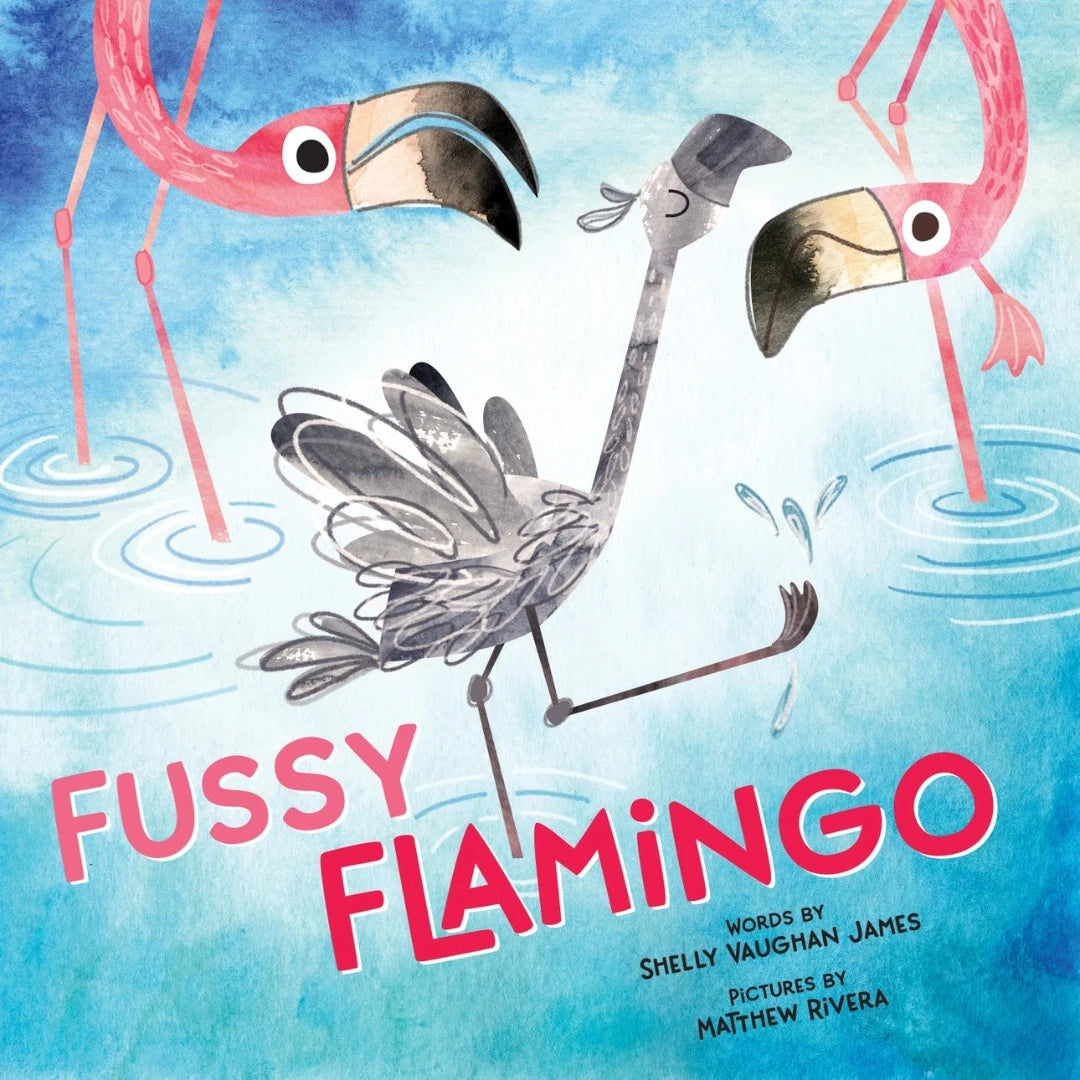 Sourcebooks - Fussy Flamingo Hardcover Book