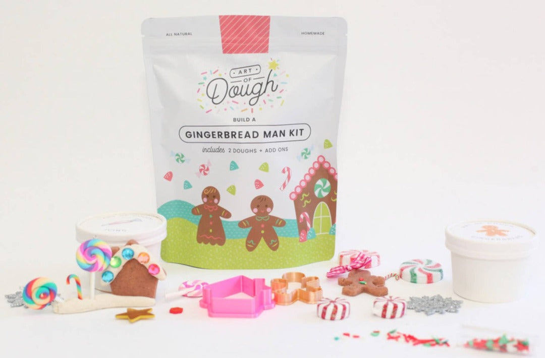 Gingerbread Man Christmas Holiday Dough Kit