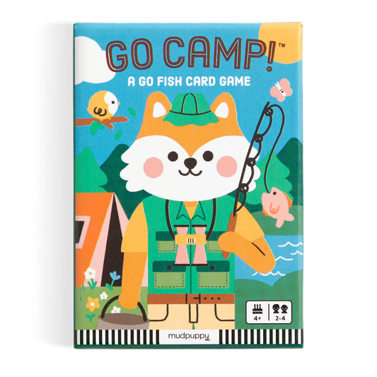 a go fish card game called go camp