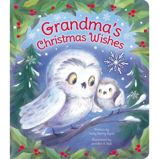 grandma owl and baby owl in a tree book cover