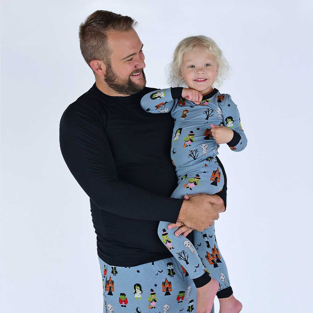 Monster Party Halloween Bamboo Relaxed Lounge Pajama Pants