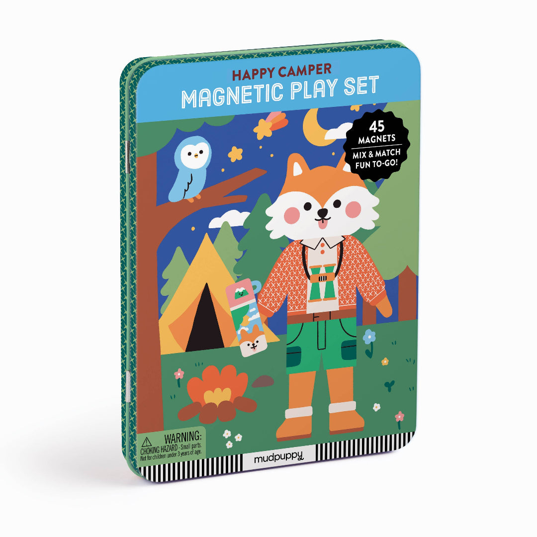 happy camper magnetic play set