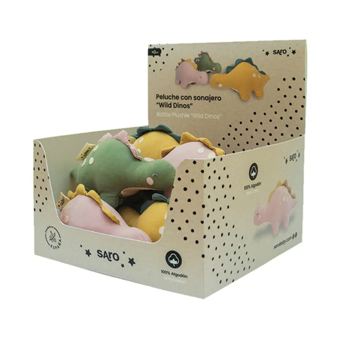 dinosaur shaped baby rattles