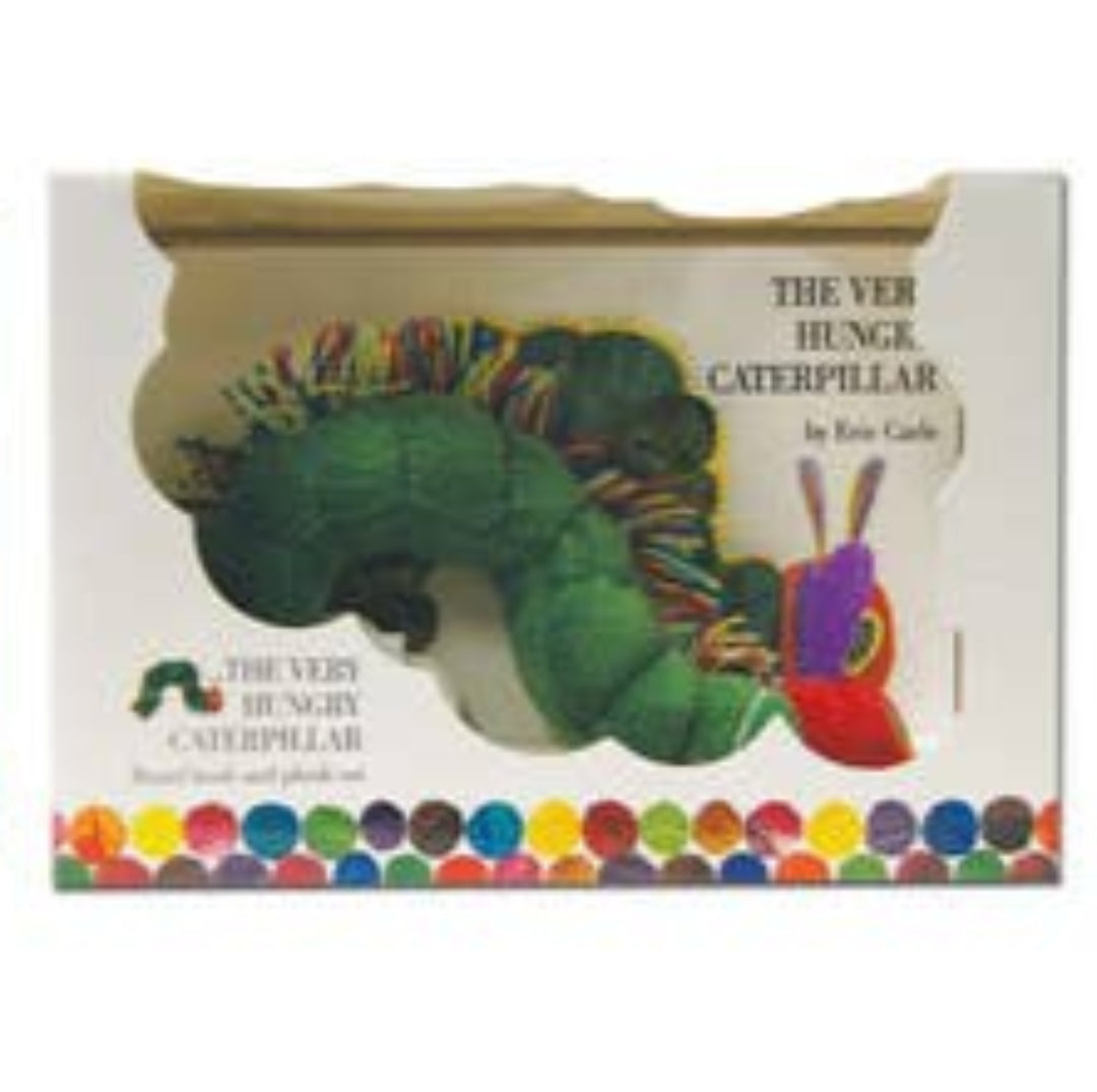 very hungry caterpillar book and plush in a gift box
