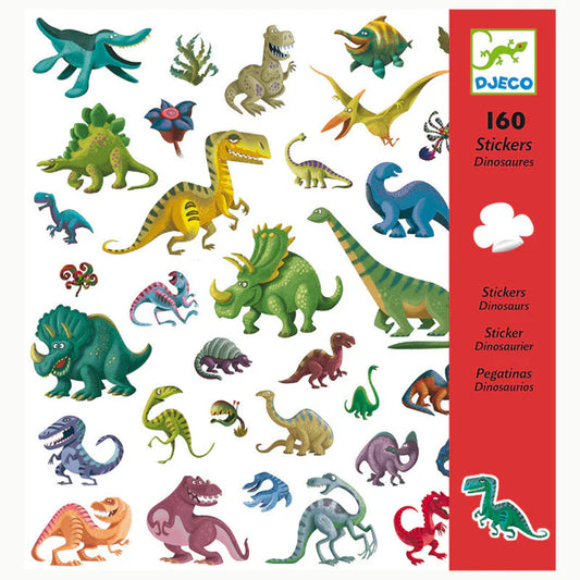 DJECO- Dinosaur Stickers