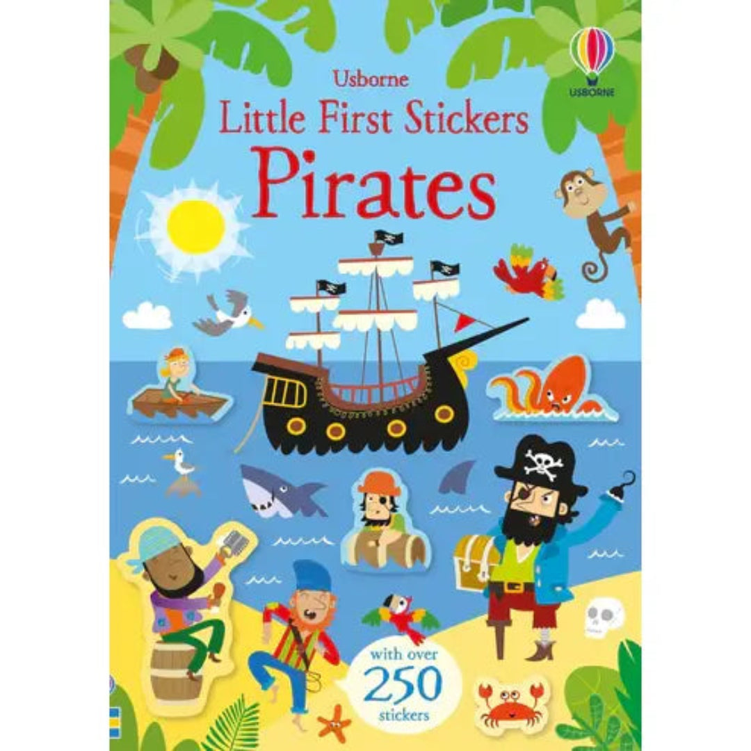 pirate themed sticker book