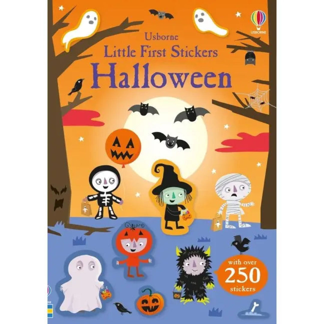 halloween themed sticker book
